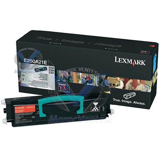 Cartouche de toner Std pr Lxmk E250, E350, E352, 3500 Pages-Cartouche de toner Std pr Lxmk E250, E350, E352, 3500 Pages