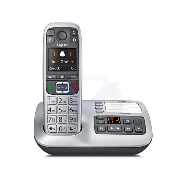 Gigaset CL660A Duo - Téléphone fixe sans fil - Répondeur - 2 combinés -  Gris Anthracite [Version Française]