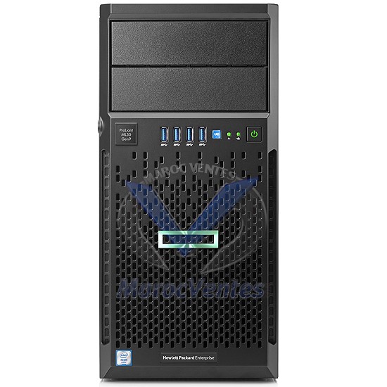 HPE ML30 Gen9 E3-1220v6 NHP EU/UK Svr/TV + HPE 1TB SATA 7.2K LFF RW HDD ENTML30-001