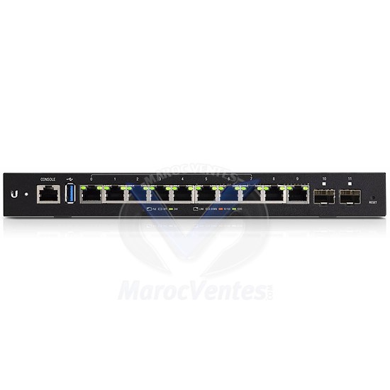 ER-12P EDGEMAX EDGEROUTER 10X GIGABIT, 2X SFP, 10X POE PORTS ER-12P-EU
