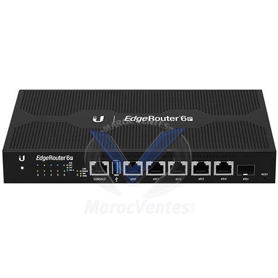 EdgeRouter 6 Ports 1 Port SFP PoE ER-6P