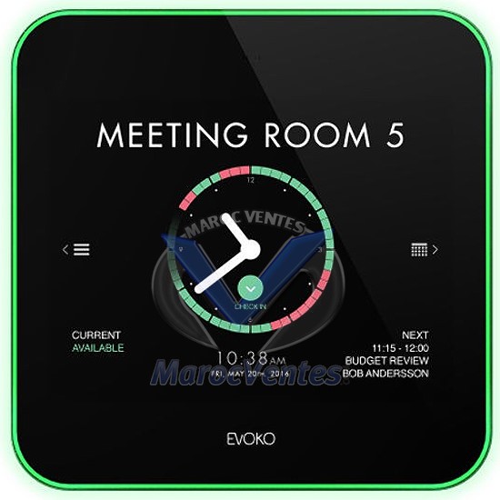 Système de Réservation de Salle de Réunion EVOKO Liso ERM2001