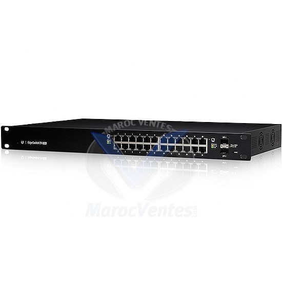 EDGEMAX EDGESWITCH 24X GIGABIT PORTS, 2X SFP PORTS, 250W ES-24-250W EU