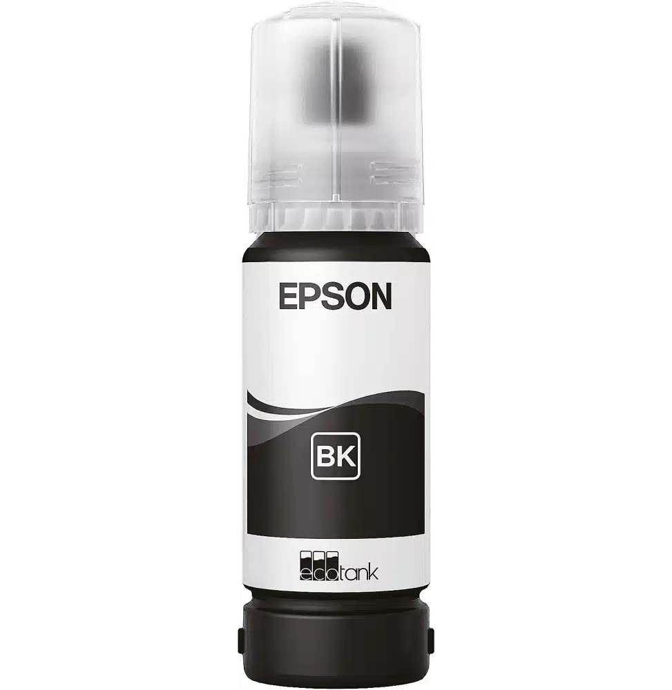 EPSON 108 EcoTank Black ink bottle pour L8050 C13T09C14A