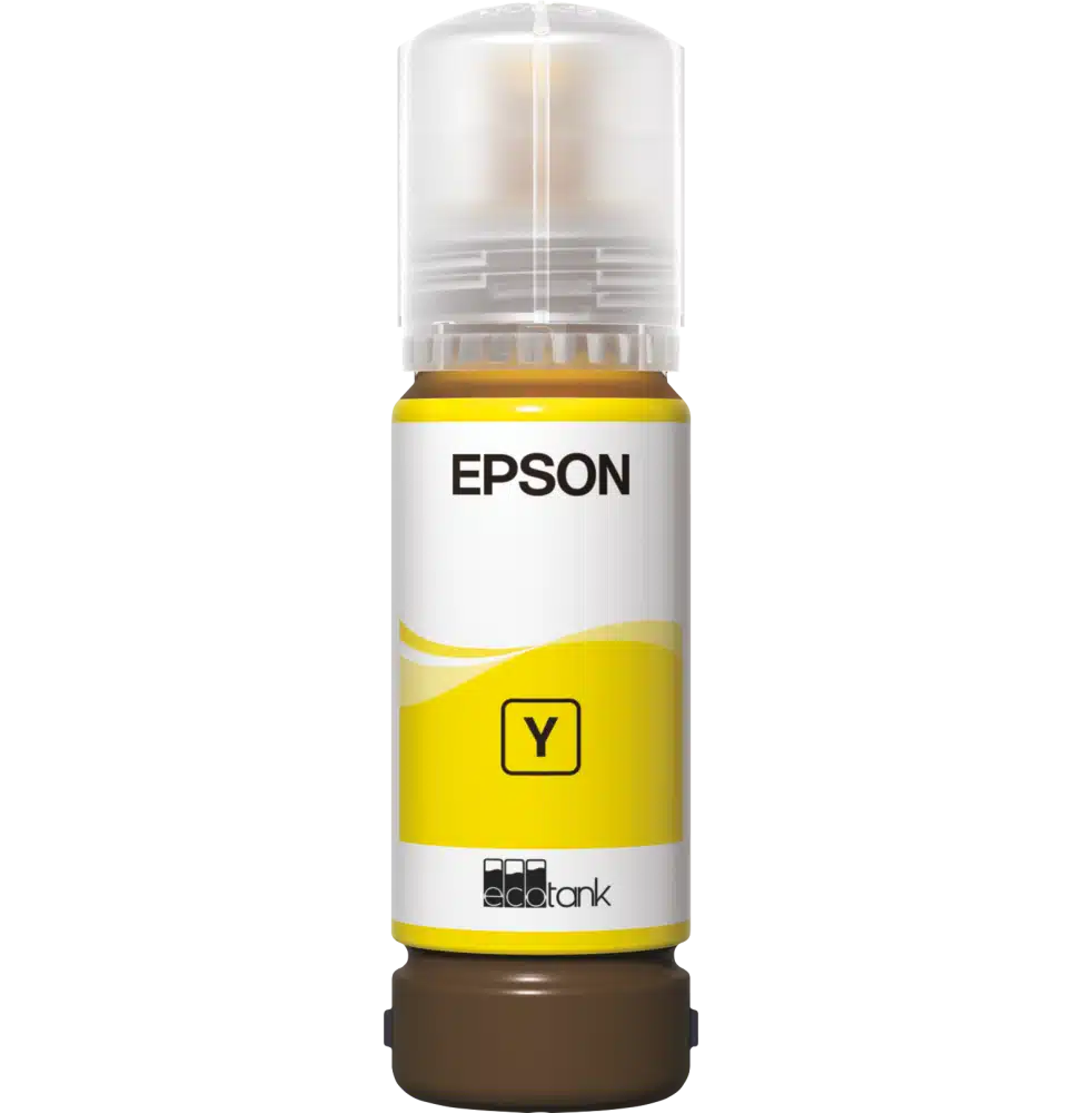 EPSON 108 EcoTank Yellow ink bottle pour L8050 C13T09C44A