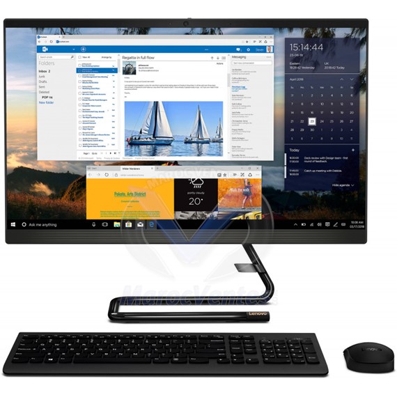 Ordinateur Tout-en-un IdeaCentre A340-24ICK i5-9400T 8GB 1TB 23.8" FreeDos F0ER00A7FE