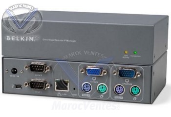 Belkin Omniview - Console de prise en main sécurisée via connexion IP F1DE101Hea