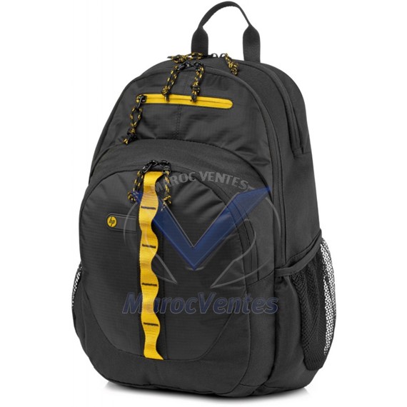 Sac à dos de sport HP 15.6 noir/jaune F3W17AA