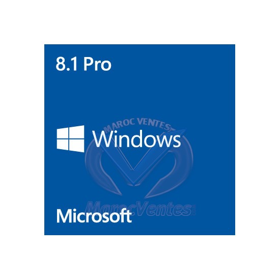 Microsoft Windows 8.1 Pro 64 bits (français) - Licence OEM FQC-06941