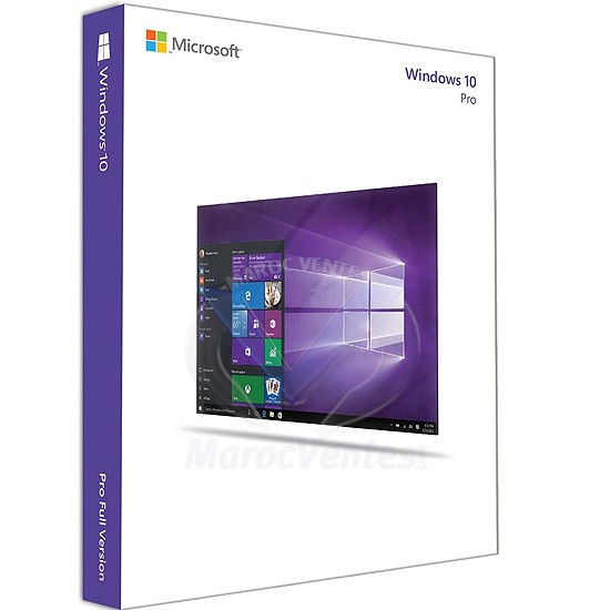 MS Win Pro 10 64Bit English 1pk DSP OEI DVD FQC-08929