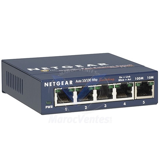 Switch Prosafe  5 ports 10/100 FS105