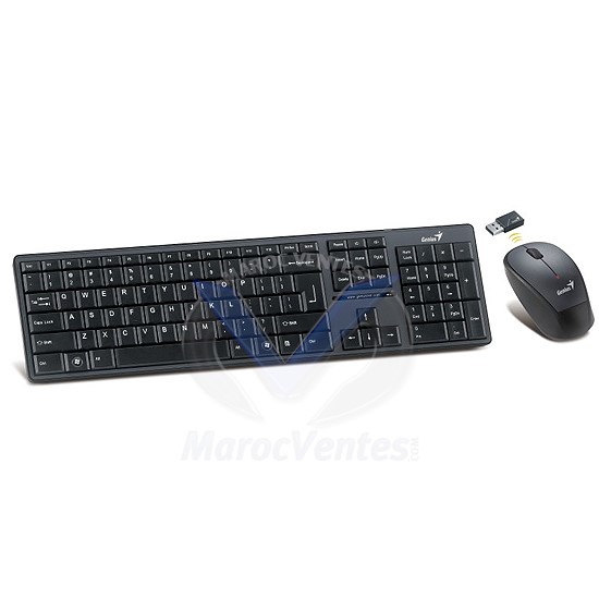 Genius SlimStar 8000 : ensemble clavier + souris sans-fil GENIUS SLIMSTAR 8000