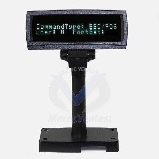 Afficheur Client VFD USB 40 Caractères 2X20 Lignes GS-210CE