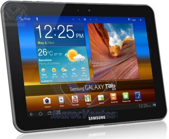Tablette Galaxy portable WiFi à écran tactile 8.9" GT-P7310