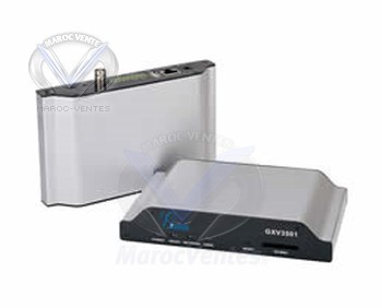 IP video Server / Encoder avec 1 input vidéo analogique
