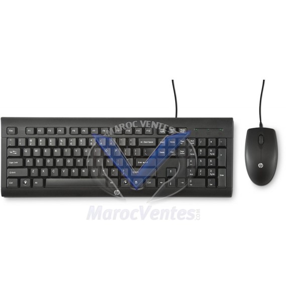 Clavier et souris Filaire USB C2500 AZERTY Français H3C53AA