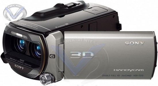 Caméscope Full HD 3D à double capteur