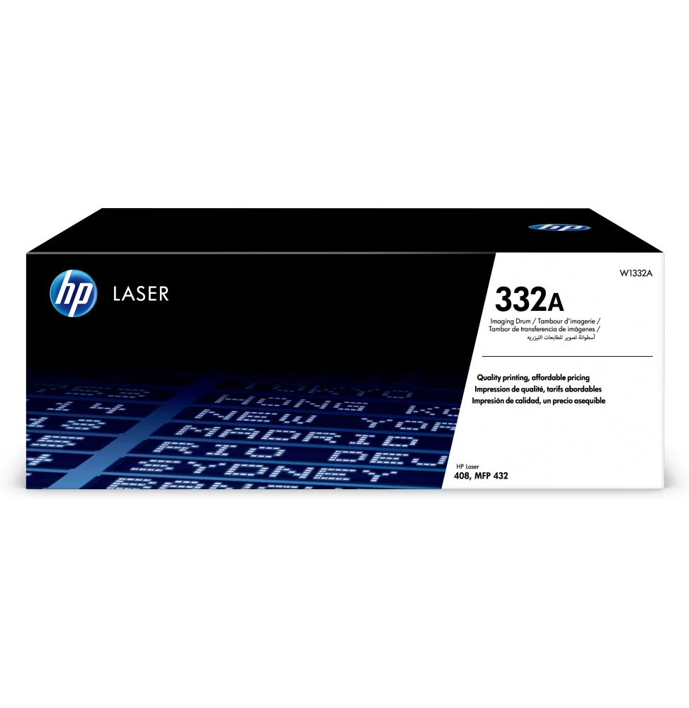 HP 332A Black Original Laser Imaging Drum 30 000Pages pour LJ 408dn LJ MFP 432fdn 3M W1332A