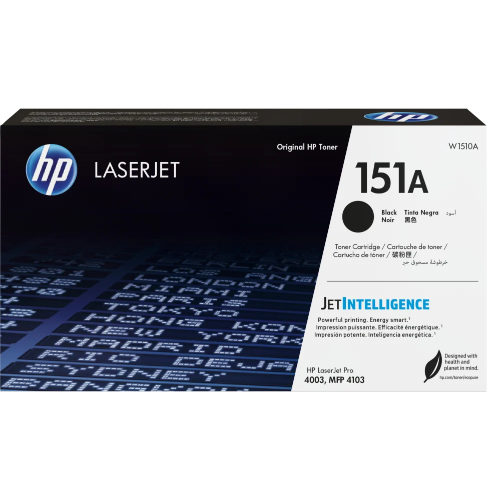 HP 151A Black Original LaserJet Toner Cartridge 3 Mois W1510A