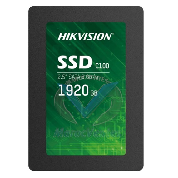 Disque dur SSD 2.5" 1920GB SATA III 530 MB/s HS-SSD-C100/1920G
