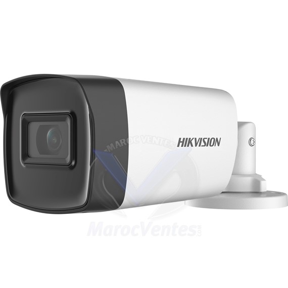 HIKVISION Caméra Externe Fixed Bullet 8MP IP67, IR30m 12M DS-2CE16U0T-ITF(C)