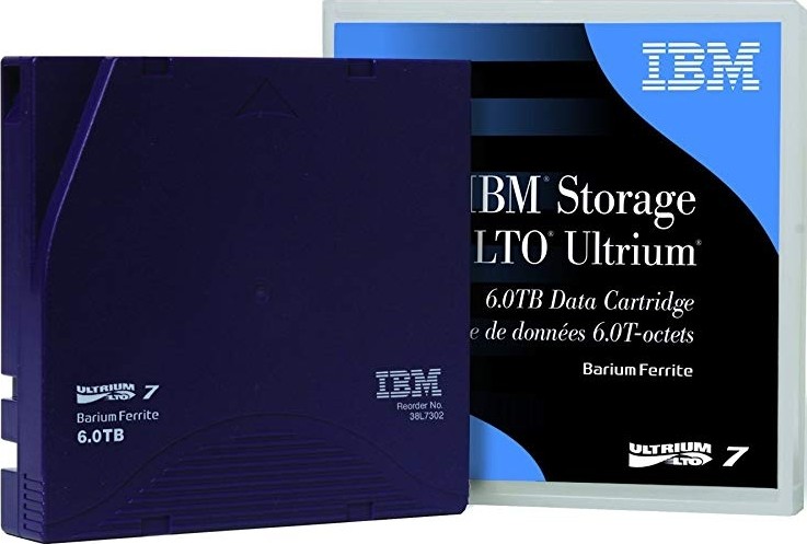 IBM LTO-7 ULTRIUM 6 TB / 15 TB LTO7-38L7302