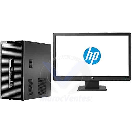 Ordinateur de bureau  Intel Core i3-4150 + Ecran 20" , Windows 7 J4B35EA