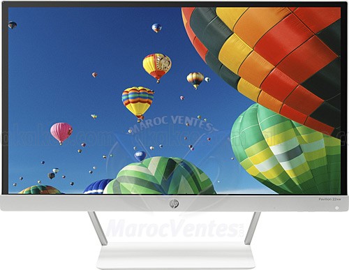Ecrans Pavilion Moniteur 22xw IPS à rétroéclairage LED de 54,6 cm (21,5 pouces) de diagonale J7Y67AA