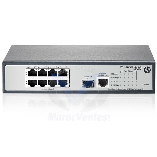 HP 1910-8G Switch JG348A