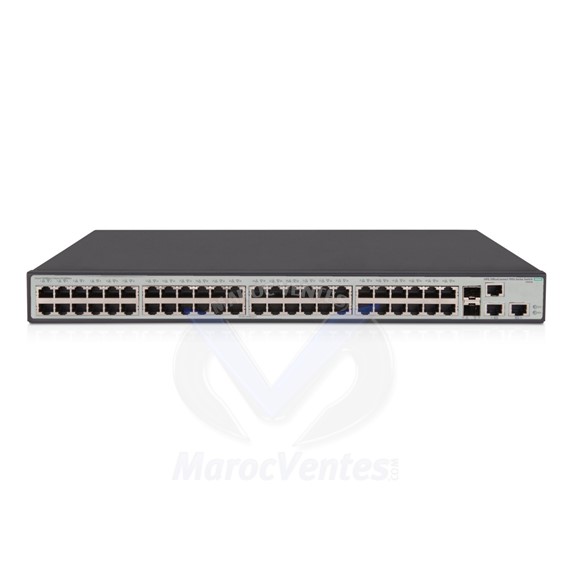 Switch 1950 48 x 10/100/1000 + 2 x Gigabit SFP / 10 Gigabit SFP+ + 2 x 10Gb Ethernet JG961A