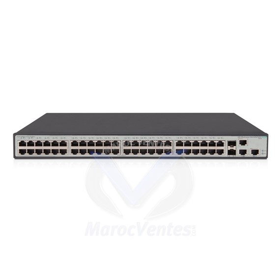 Switch 1950 48 x 10/100/1000 + 2 x Gigabit SFP / 10 Gigabit SFP+ + 2 x 10Gb Ethernet JG961A