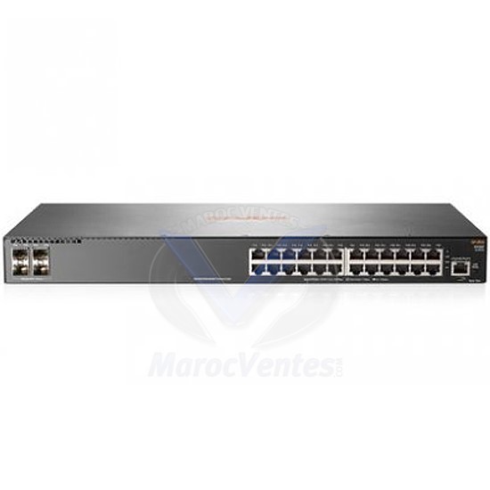 Switch Aruba 2930F 24G 4SFP+ C3 Géré - 24 x 10/100/1000 Montable sur Rack JL253A