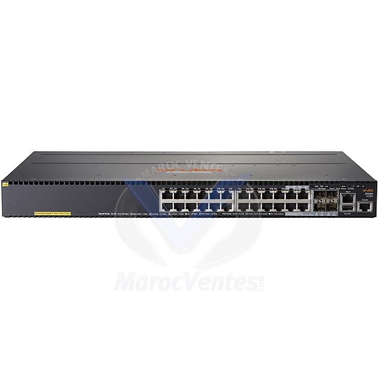 2930M 24G PoE+ avec 1-slot Switch 20 Ports 10/100/1000 PoE+ 4 Ports SFP JL320A