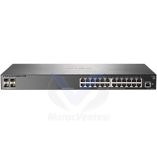 2540 24G 4SFP+ Switch  24 Ports 10/100/1000 + 4 Ports SFP+ JL354A