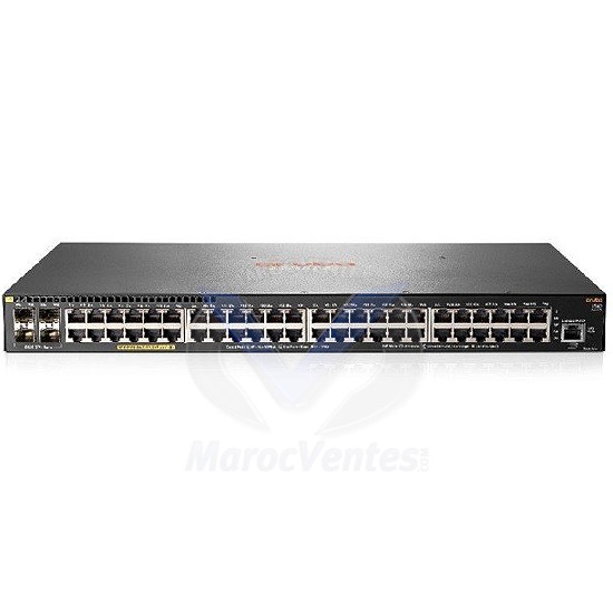 2540 48G PoE+ 4SFP+ Switch 48 Ports 10/100/1000 PoE+ 4 Ports SFP+ JL357A
