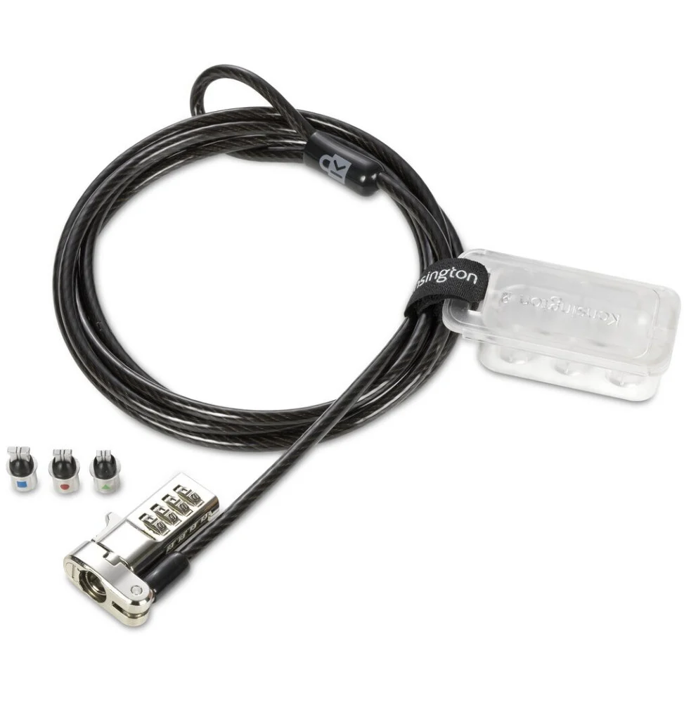 Câble de sécurité 3 en 1 à combinaison réinitialisable K62316WW