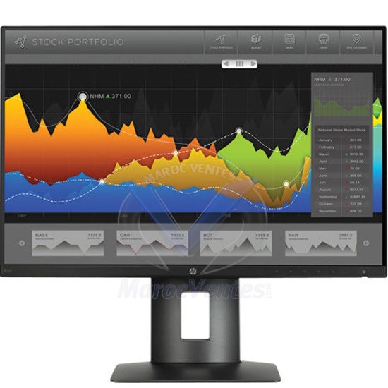 Ecran HP Z24nf 23.8 pouces Z24nf Narrow Bezel Display K7C00A4