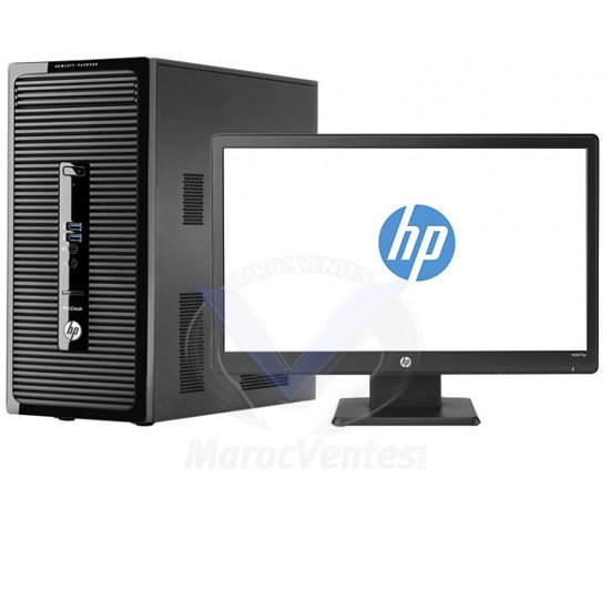 HP 400G2MT i5-4590S 4GB 500GBW8.1dgW7p64 Ecran 20" 1yr Wty K8K80EA