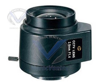 Mono-focal DC Auto Iris Lens angle 77° KD-L0412D