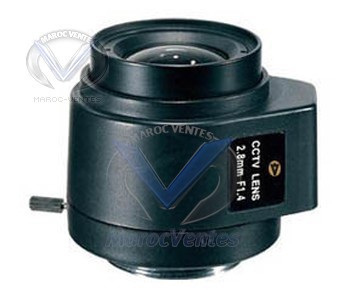 Mono-focal DC Auto Iris Lens angle 20°02′ KD-L2514D