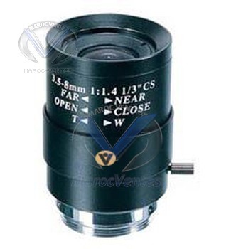 Lens Vari-focal Manual Iris 3.5-8mm KD-L3508V