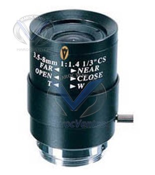 Lens Vari-focal Manual Iris 3.5-8mm KD-L3508VS