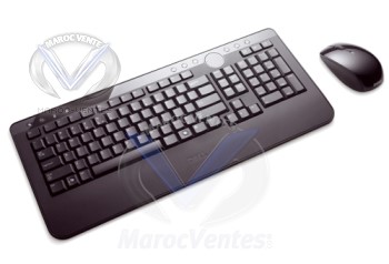 Kit Clavier Azerty et souris Sans fil KIT CL-S USB-A