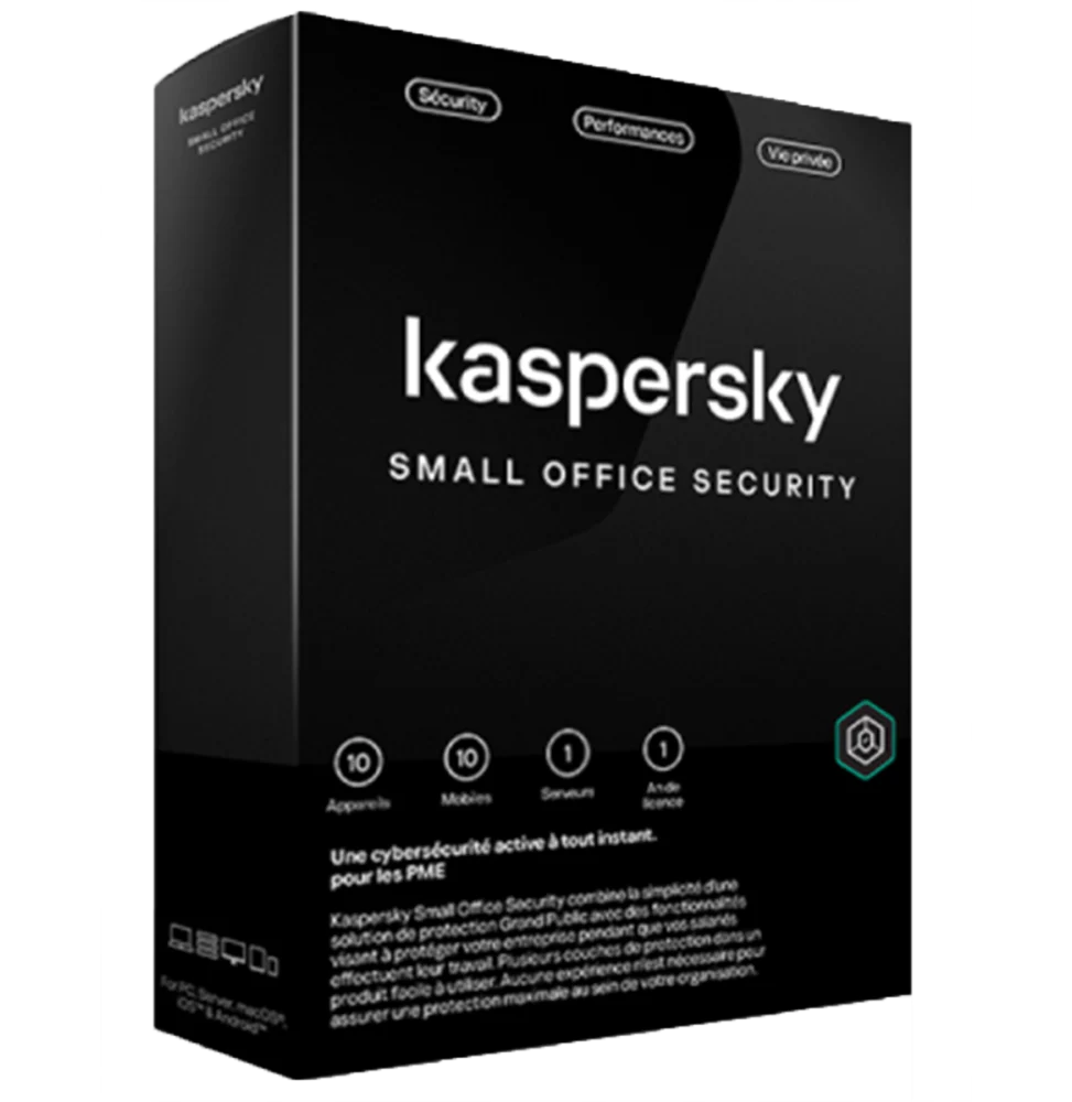 KASPERSKY SMALL OFFICE SECURITY 9.0-1 SERV+10 POST KL45418BKFS-23MA