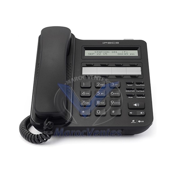 Téléphone numérique LCD graphique rétroéclairage 8 lignes LDP-9200