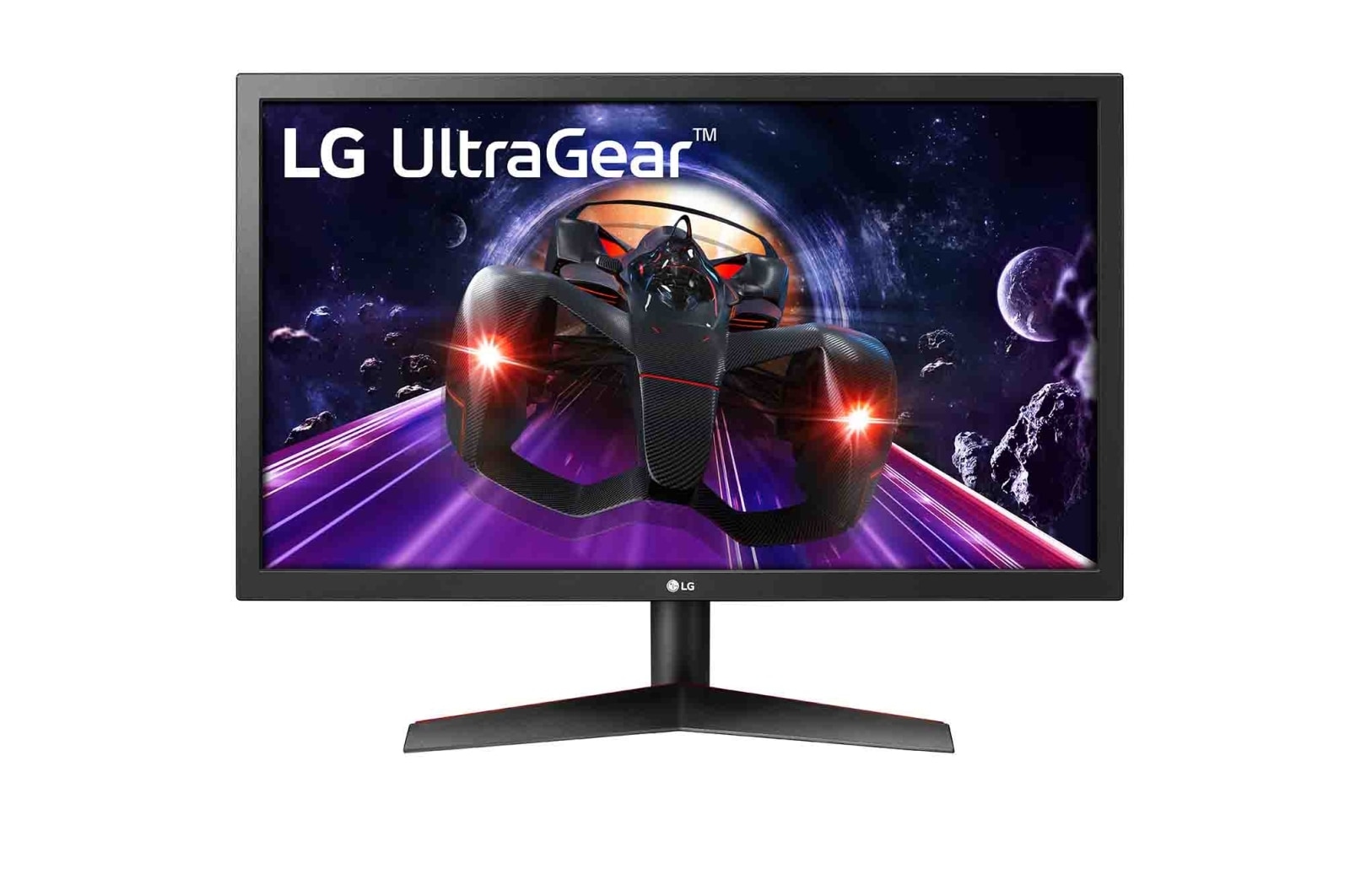 LG 24" GAMING MONITOR | FHD 1920 X 1080 TN, 16:9, 144HZ, 300 cd/m²,  1000:1, 1ms (GTG), DisplayPort 1.2, 2x HDMI 2.0, Sortie Casque, garantie 1 an. 24GN53A