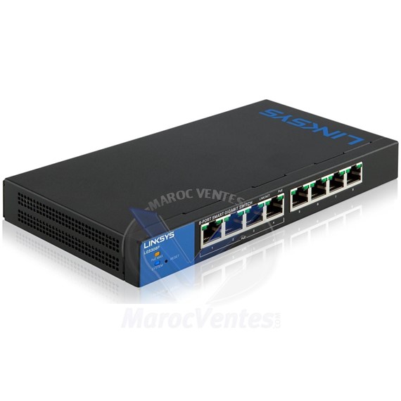 Linksys Smart Switches PoE 8-port LGS308P-EU