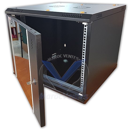 Coffret HYLINE 18U P600 600X600 19" LANDE LNHL18U6060-BL-F
