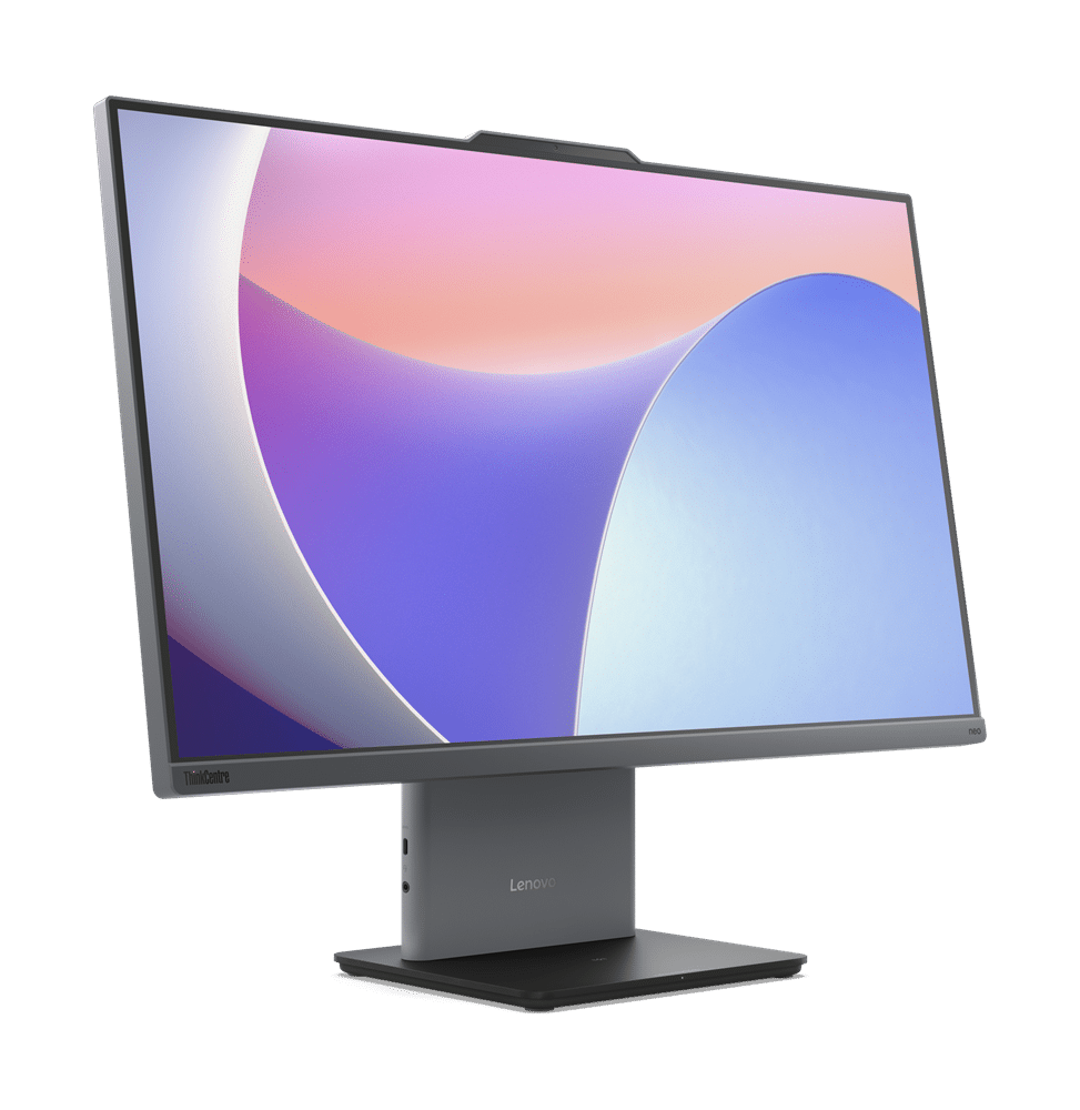 Lenovo ThinkCentre neo 50a 27 Gen 5 AIO  Intel® Core™ 7 240H (10C (6P + 4E) / 16T, P-core 2.5 / 5.2GHz, E-core 1.8 / 4.0GHz, 24MB), Intel® UHD Graphic,  16 Go DDR5-5200 (Jusqu’à 32 Go de mémoire DDR5-5200),  512 Go ssd  M.2 2280 PCIe® 4.0x4 NVMe® Opal 2.0