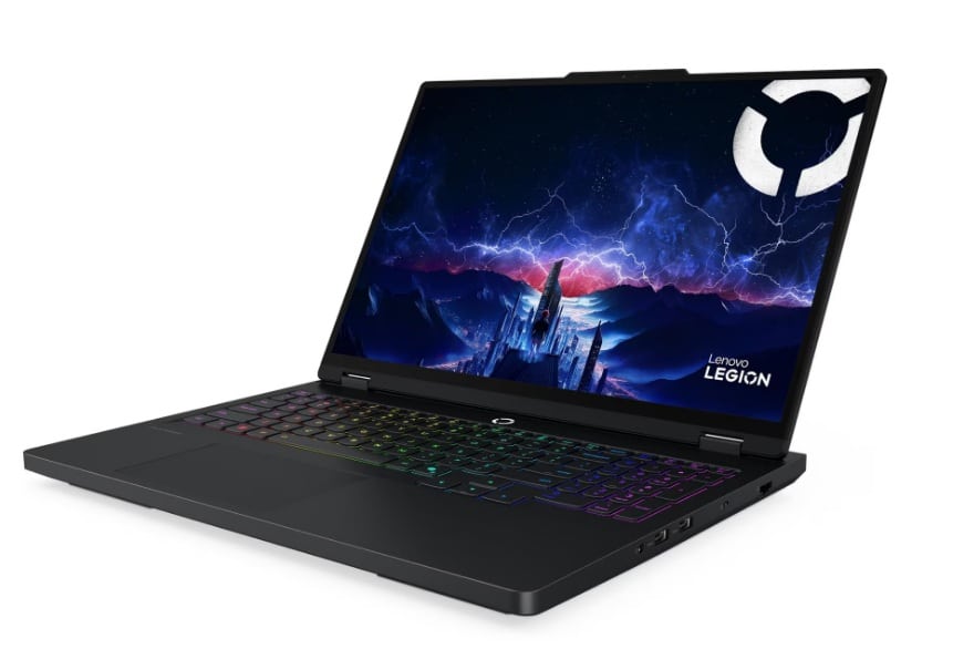 LENOVO Legion Pro 5 16IAX10, Intel Ultra 9 275HX (24C (8P + 16E) / 24T, Max Turbo jusqu’à 5,4 GHz, 36 Mo) PC de jeu alimenté par l’IA, 32GO (2x 16 Go) SO-DIMM DDR5-5600, 1 To SSD M.2 2242 PCIe 4.0x4 NVMe®,  16″ WQXGA (2560x1600) OLED 500nits brillant, 100